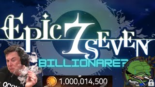 Elon Musk of Epic Seven?? One BILLION Gold? Reviewing one of the richest accounts on Global Server!!