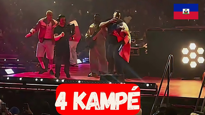 4 Kampé Joe Dwet File  live Accor Arena ( Paris )
