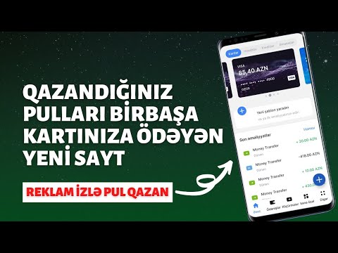 Video: Dürüst əməklə Bir Milyon Qazanmaq Necədir?