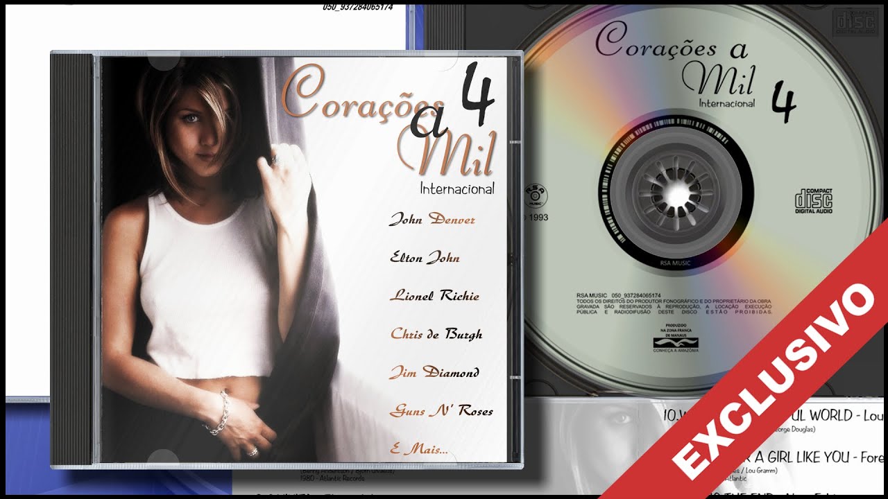 Corações a Mil 4 Internacional (1993) | CD Completo | Full Album
