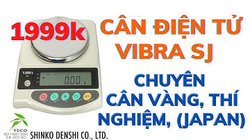 📦 CÂN ĐIỆN TỬ VIBRA SJ620CE 0.01g– CHUYÊN CÂN VÀNG, PHÒNG THÍ NGHIỆM – CÔNG NGHỆ NHẬT BẢN 🇯🇵