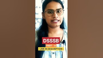 DSSSB Part - A Preparation| Score 80+ 🎯 | #dsssb #preparation #eduvibes