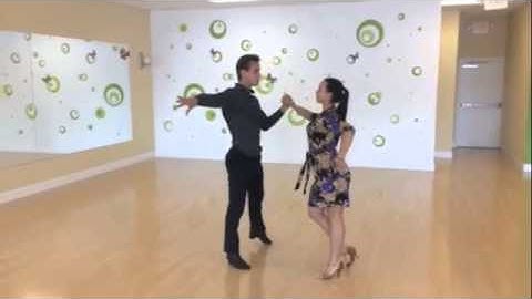 Cha Cha   Open Break and Underarm Turn