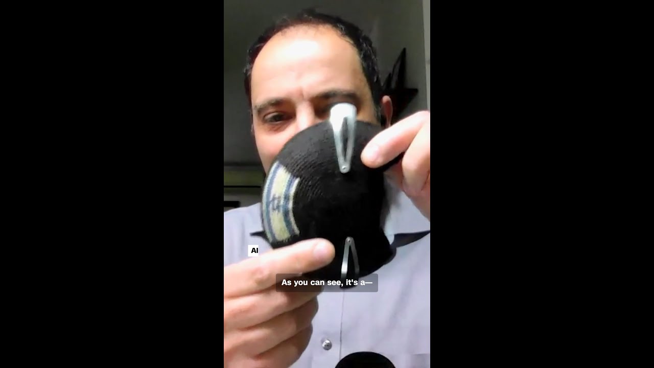 Jewish man detained for kippah showing Israeli, Palestinian flags