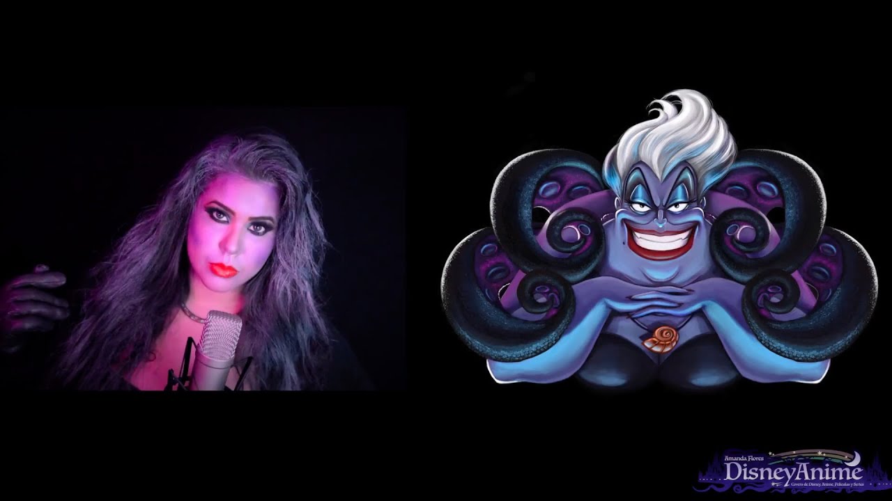 Pobres almas en desgracia-La Sirenita/Amanda Flores (Cover) #ESPECIALDEHALLOWEEN #VILLANOSDISNEY