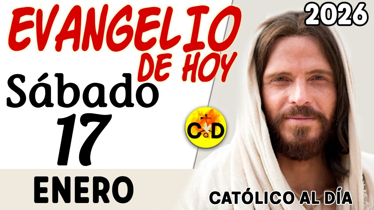 EVANGELIO de HOY sábado 17 de Enero 2026 | Marcos 2, 13-17 REFLEXIÓN Católica | Católico al Día