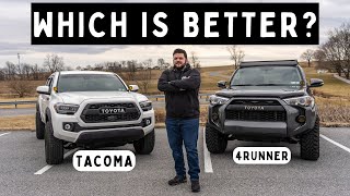 Toyota 4Runner VS Toyota Tacoma! (All The Differences)