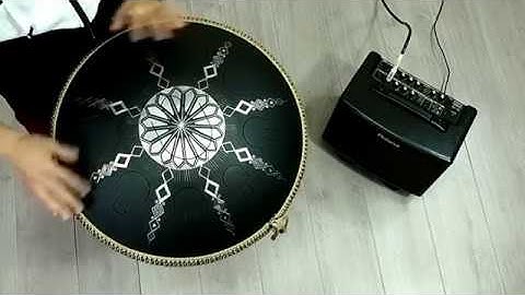 GUDA DRUM 2.0 Plus FX. Lowbery scale. Morningstar design in the frequency of A=432Hz