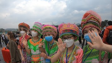 Tưng bừng Hội thi giã bánh dày tại Ngày hội Văn hoá dân tộc Mông - Lai Châu 2021