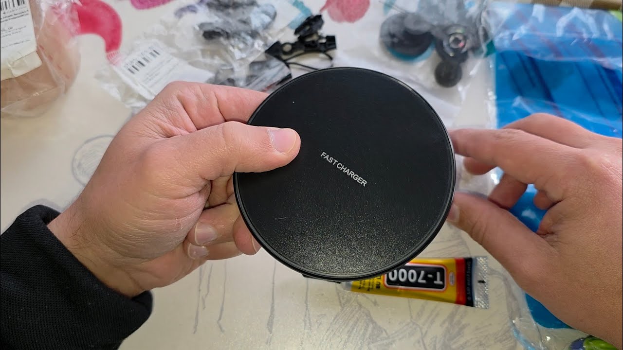 Распаковка с AliExpress: Недорогая беспроводная зарядка и не только!