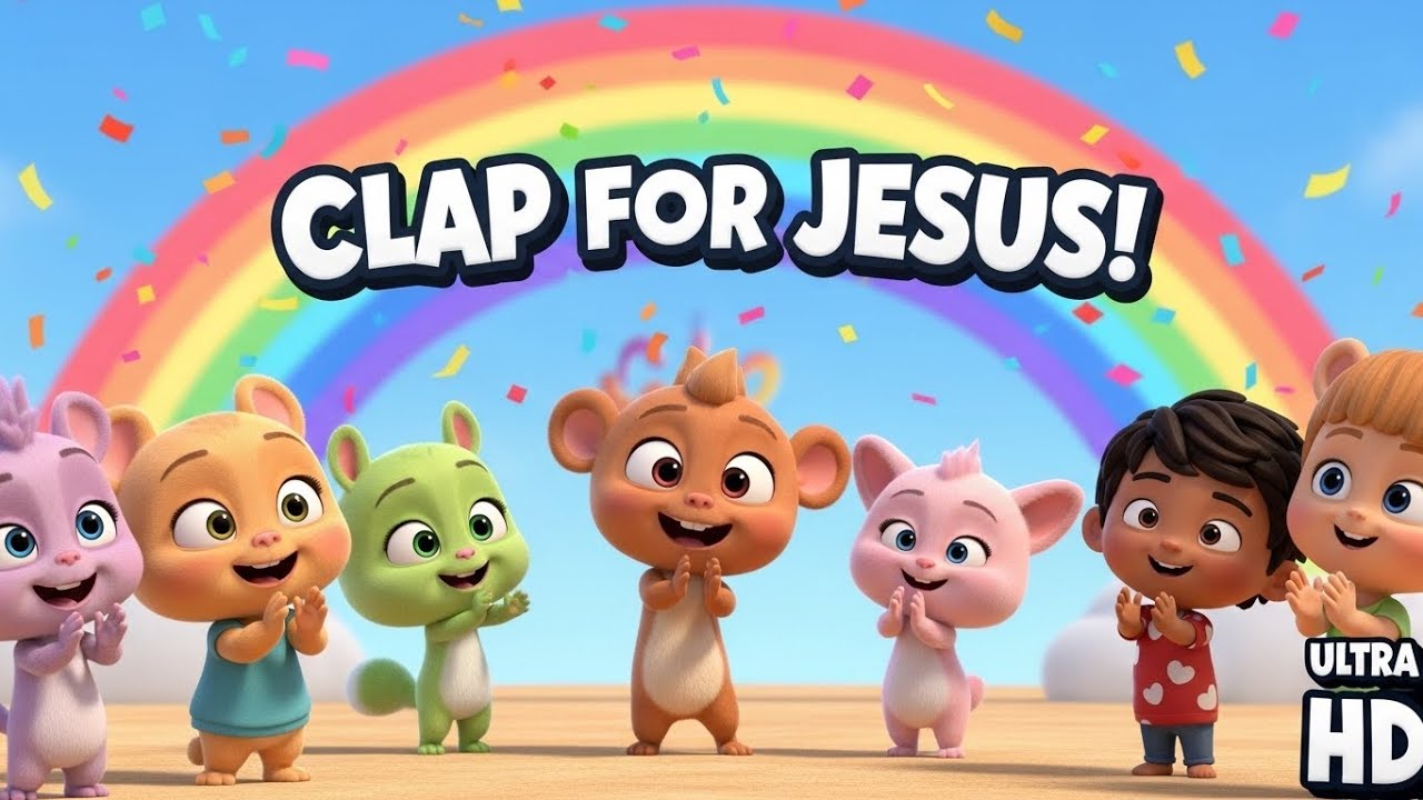 Clap Your Hands for Jesus! | Fun Christian Kids Song | Tiny Ark Tunes