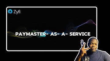 Paymaster As a Service (ZYFI)