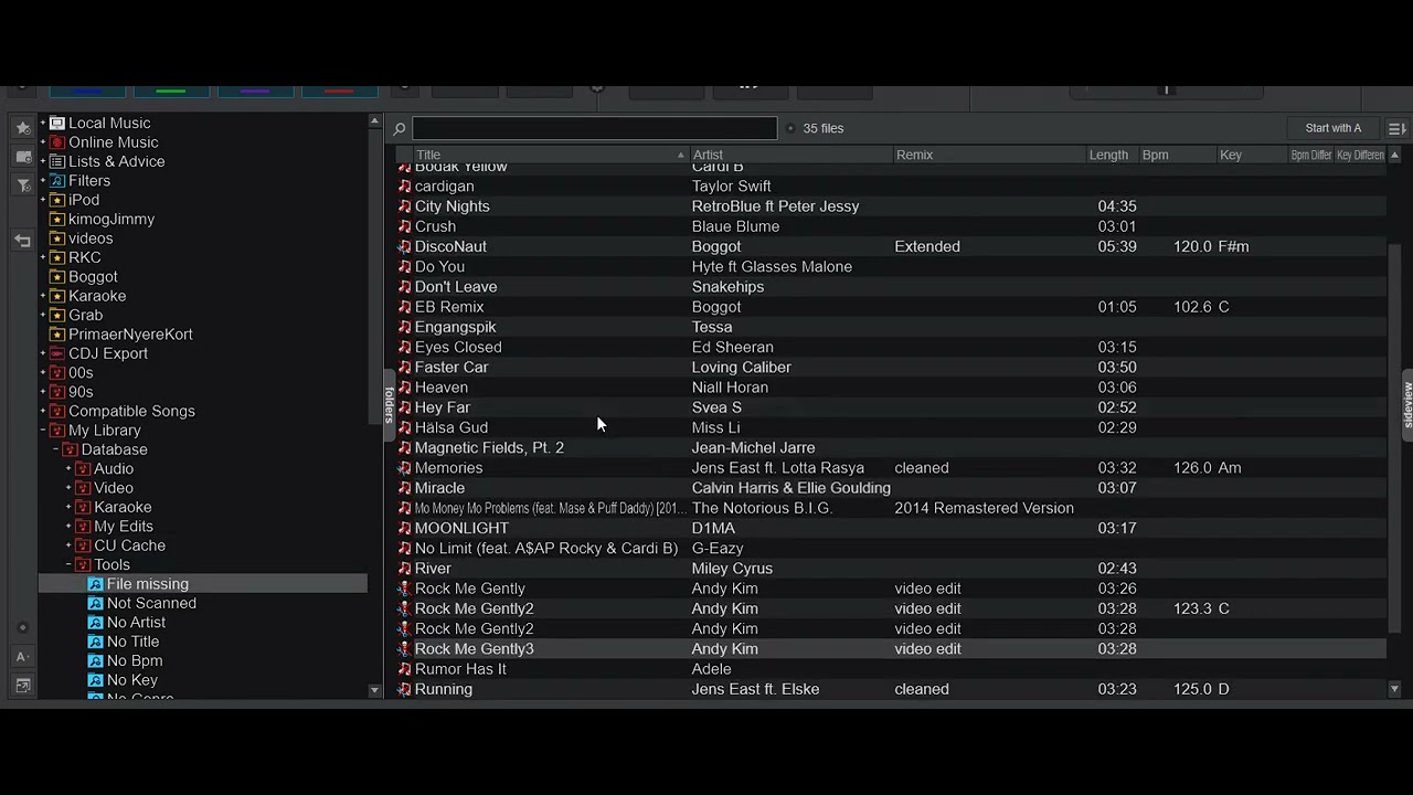 Quick n' Dirty: Missing files in VDJ2023