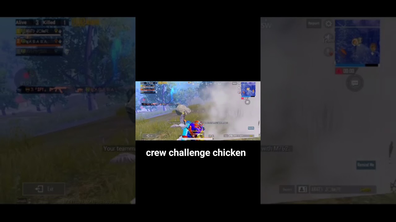 Crew challenge chicken dinners