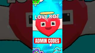 NEW *BEST* SECRET ADMIN CODES LOVE EVENT FORTNITE STEAL THE BRAINROT