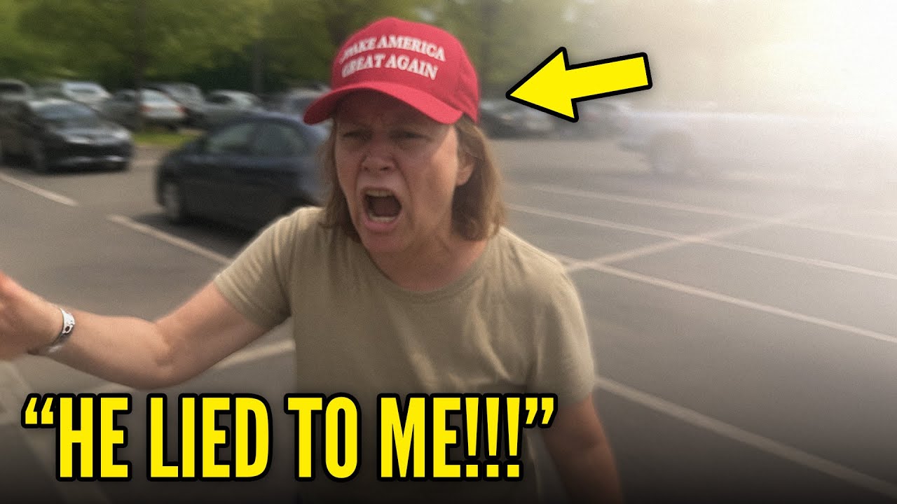 MAGA Voter SNAPS IN PUBLIC... DESTROYS Trump in VIRAL Moment