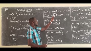 Trigonometry | Double Angle Formulae - Proof, Worked Examples and Trial Questions
