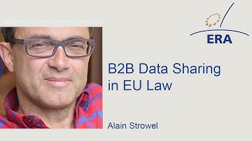 B2B Data Sharing in EU Law
