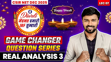 CSIR NET Mathematics Real Analysis Question Practice | Most Important Questions | IFAS