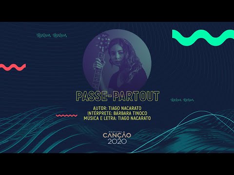 Bárbara Tinoco - Passe-Partout (Lyric Video) | Festival da Canção 2020