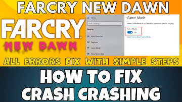 How to Fix FARCRY NEW DAWN  Crashing Issue  ✅ (2023) 100% Working Method