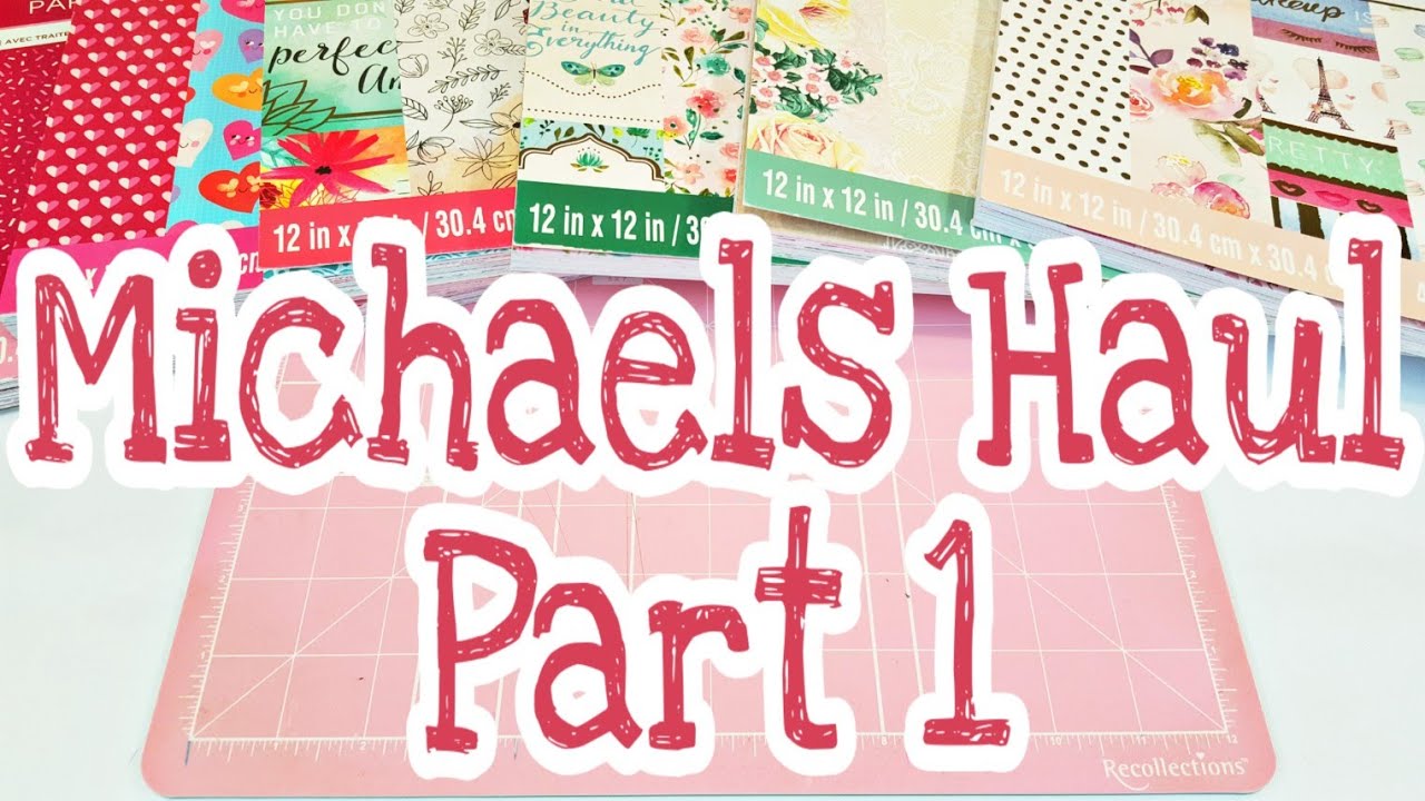 Michaels Haul Part 1 New hot buy paper pads Planning With Eli YouTube