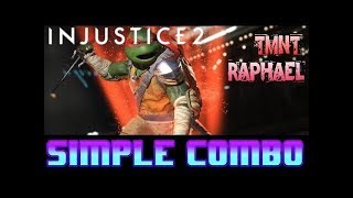 Injustice 2 - TMNT Raphael Combo