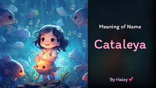 Meaning of girl name: Cataleya - Name History, Origin and Popularity