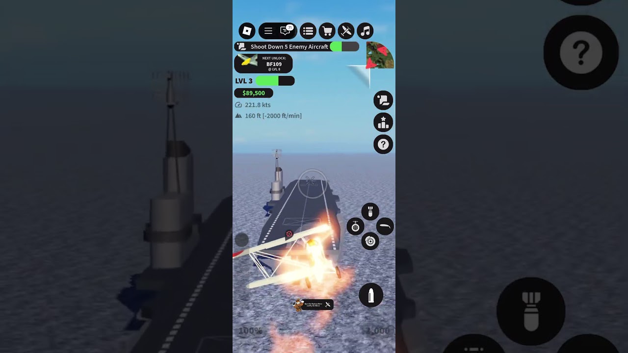 Plane crash in roblox 