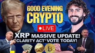 🚨 BREAKING: WHITE HOUSE *BOMBSHELL* CLARITY ACT UPDATE! 🚨 VOTE TODAY & XRP BREAKOUT COMES NEXT!