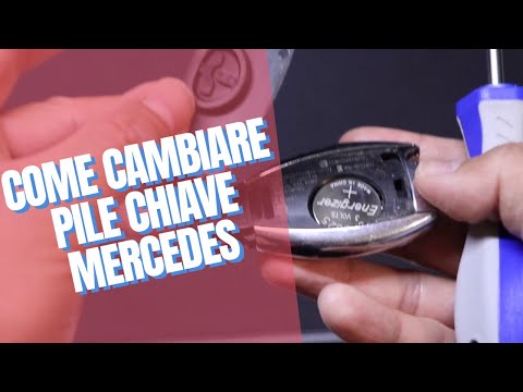 Video: Come si cambia la batteria in una chiave Mercedes e350?