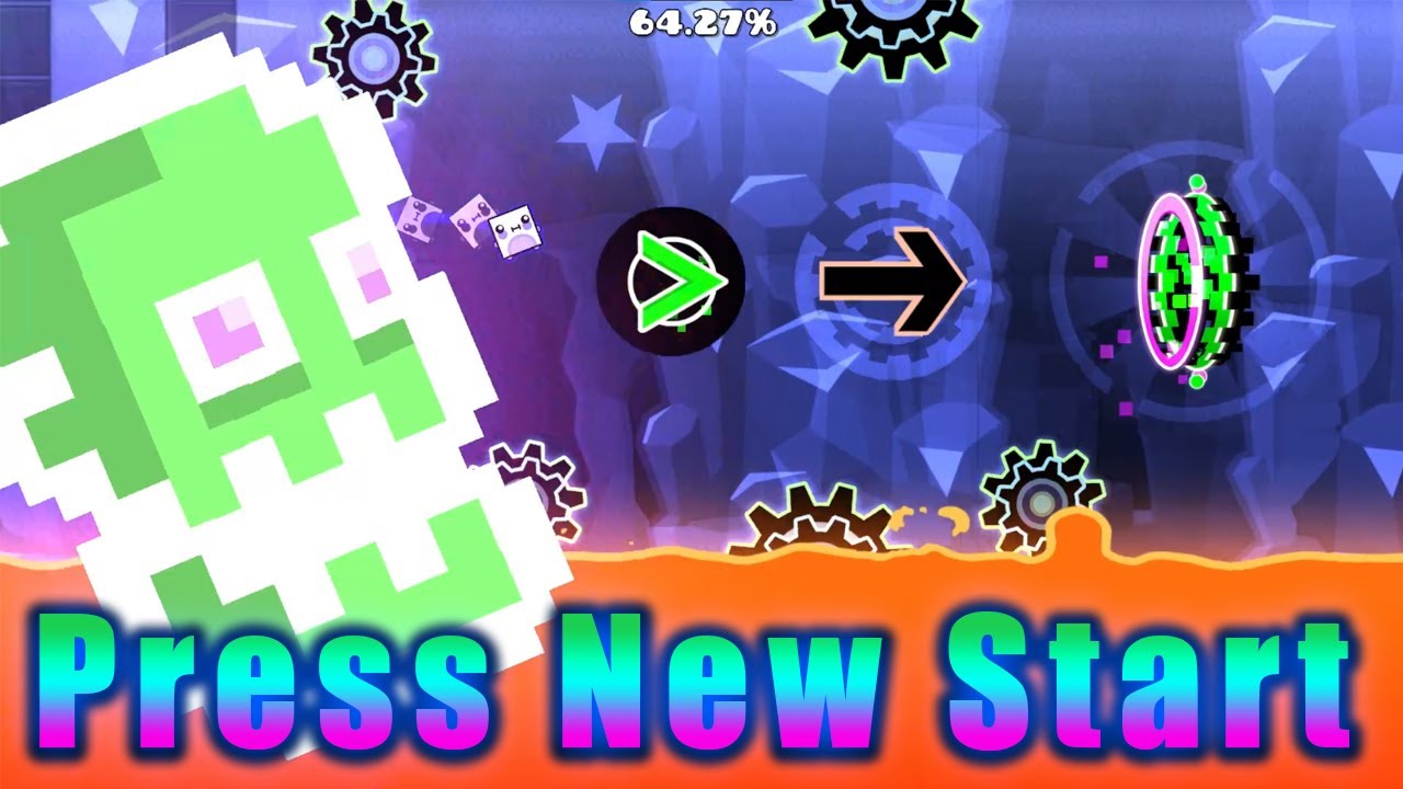 PRESS NEW START GEOMETRY DASH 2.11 - YouTube