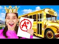 BRILLIANT SCHOOL HACKS AND IDEAS  || Learning 24 Skills In School! Funny Situations By 123GO! SCHOOL