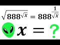 Mathematical Challenge| Learn how to Solve Exponential Radical Equation | Math Olympiad Training