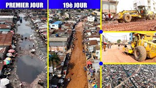 🚨 DÉFI 45 JOURS POUR KIANZA : Voici les travaux au 19è jour après le passage du Ministre John Banza.
