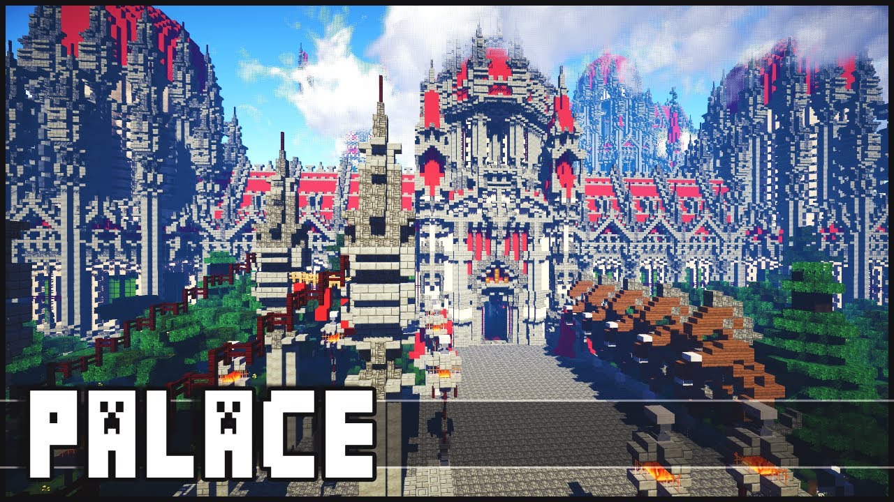 Minecraft - Epic & Mind-Blowing Palace! - YouTube