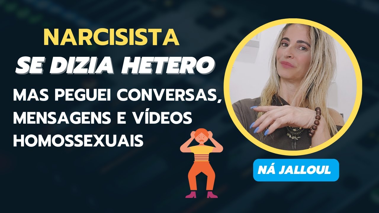 DESCOBRI O (a) NARCISISTA EM UM CASO HOMOSEXUAL!?Sempre criticou os homossexuais!