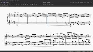 Fugue II in F-Minor (original composition)
