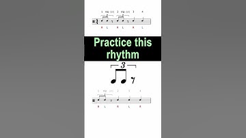 8th Note Triplet Rhythm Exercise @ 80 bpm