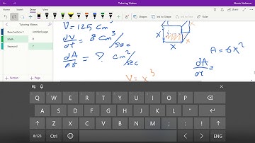 Calculus Related Rate Problem - Rate of change of volume and Surface area of a cube