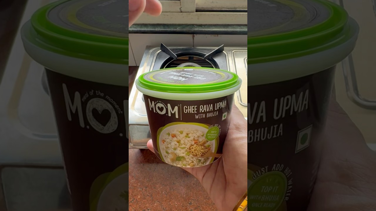 Mom Rava Upma with Bhujia 