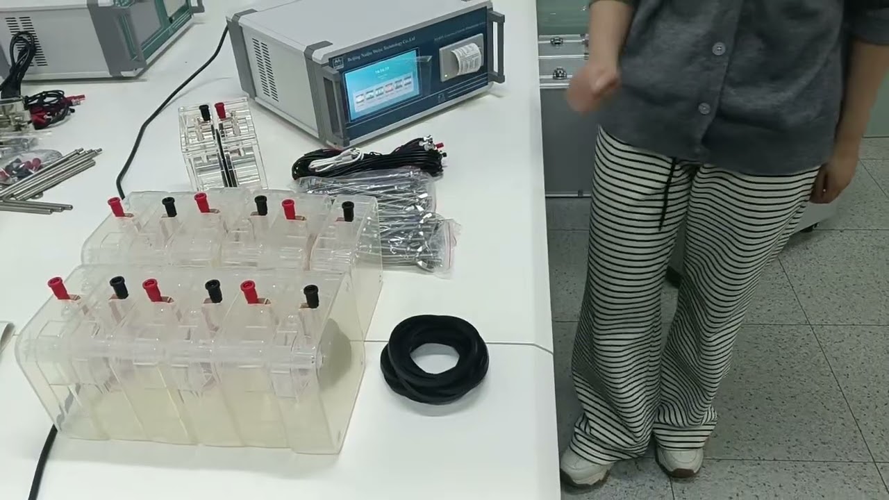 ASTM C1202 Chloride Penetration Tester! Designed & Produced By Naijiu! Fighting !!!