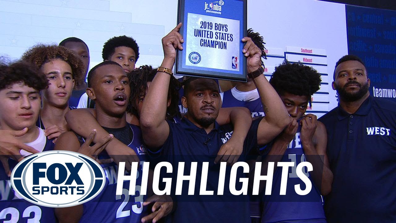 West defeats Southeast to claim US Championship | JR NBA CHAMPIONSHIPS