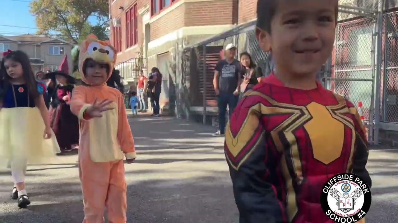 Cliffside Park School 4 2024 Halloween Parade