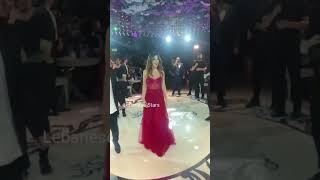 Nancy Ajram in Istanbul | لحظة دخول نانسي عجرم لإحياء حفل زفاف باسطنبول