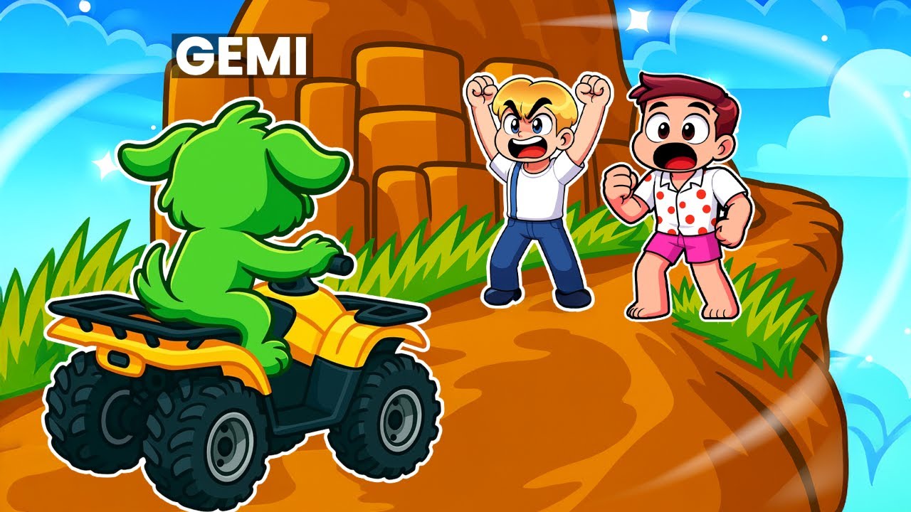 Je suis devenu un CHIEN dans une COURSE de QUAD DANGEREUSE !