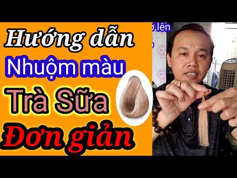 màu tóc socola sáng tại Kemtrinam.vn