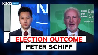 Peter Schiff: will Biden or Trump win? Outcomes for markets, taxes, inflation