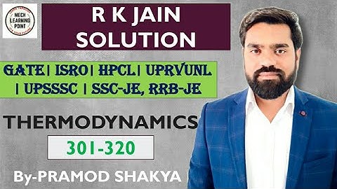 R k jain Mechanical objective solution| Thermodynamics Mcq|r k jain mechanical engineering objective