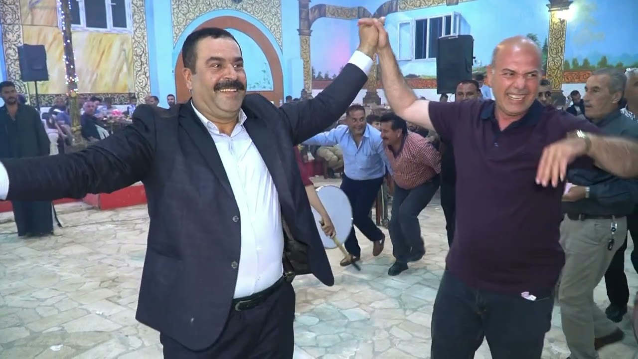 زفاف العريس محمد حسن امون الجزء الثالث صالة الوزير2024/5/11الفنان حسن عبدو والفنان احمد نور كردية